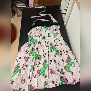 Hell Bunny dead unicorn babydoll dress